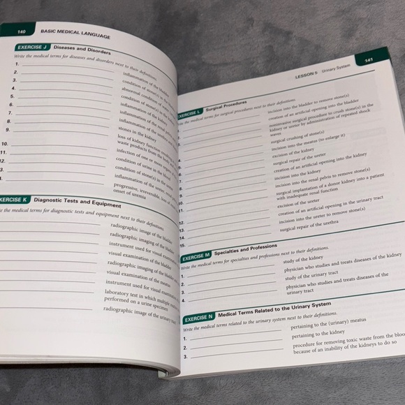 Basic Medical Language Notebook - Multicolor - Picture 3 of 5